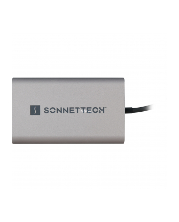 Sonnet Adapter Thunderbolt 3 > Dual DisplayPort (grey/Kolor: CZARNY, 30cm)