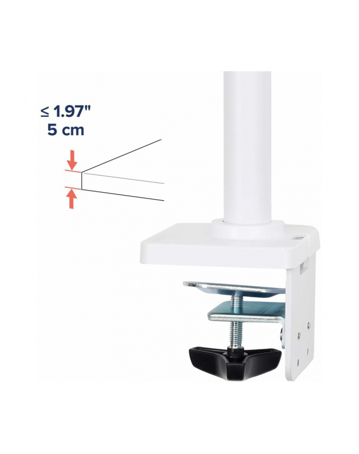 Ergotron NX monitor arm, monitor holder (Kolor: BIAŁY) główny