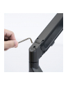 HAGOR HA gas lift arm Medium Dual, monitor holder (dark grey) - nr 11