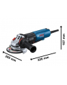 bosch powertools Bosch angle grinder GWS 17-125 PSB Professional (blue/Kolor: CZARNY, 1,700 watts) - nr 20