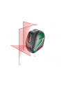 bosch powertools Bosch cross line laser UniversalLevel 3 (green/Kolor: CZARNY, red laser lines, range 10 meters) - nr 1