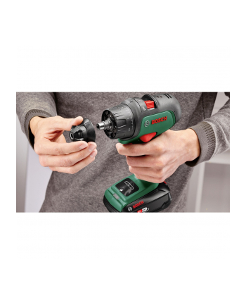 bosch powertools Bosch cordless impact drill AdvancedImpact 18 (green/Kolor: CZARNY, 2x Li-ion battery 1.5Ah, case, POWER FOR ALL ALLIANCE)