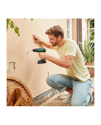 bosch powertools Bosch cordless impact drill EasyImpact 18V-40 + SystemBox (green/Kolor: CZARNY, 2x Li-ion battery 1.5Ah, POWER FOR ALL ALLIANCE)