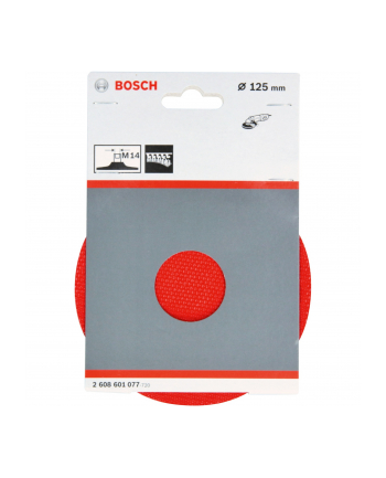 bosch powertools Bosch rubber sanding disc 125mm (Kolor: CZARNY, for angle grinder)