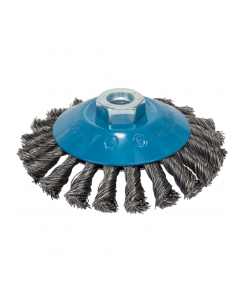 bosch powertools Bosch cone brush Heavy for Metal, 115mm, knotted (0.5mm steel wire, M14, for angle grinder)