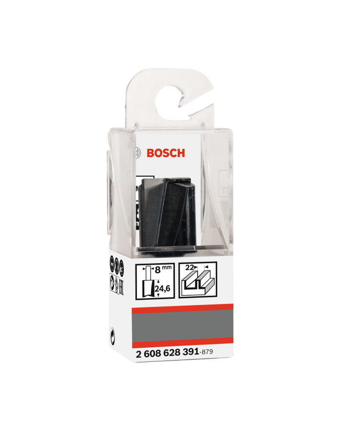 bosch powertools Bosch groove cutter Standard for Wood, 22mm, working length 24.6mm (shaft 8mm, double-edged) główny