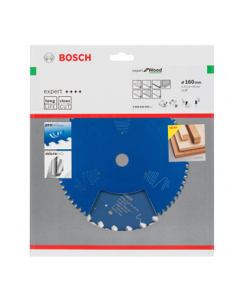 bosch powertools Bosch circular saw blade Expert for Wood, 160mm, 24Z (bore 20mm, for hand-held circular saws)