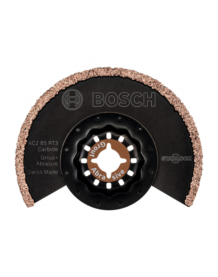 bosch powertools Bosch segment saw blade ACZ 85 RT3 Grout + Abrasive, 85mm (10 pieces, Carbide-RIFF) główny
