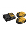 D-EWALT starter set battery kit DCB1104P2, 18 volts, charger (yellow/Kolor: CZARNY, 2x Li-ion battery 5.0 Ah) - nr 2