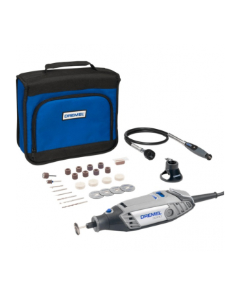 Dremel multifunctional tool 3000-2/25 A'C (gray, 130 watts, 25-piece accessories, soft bag)