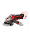 Einhell cordless angle grinder TE-AG 18/115 Q Li Solo, 18 volts (red/Kolor: CZARNY, without battery and charger) - nr 10