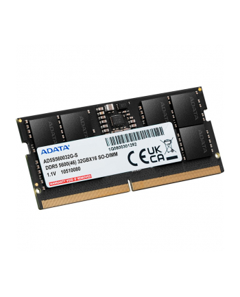 ADATA DDR5 - 32GB - 5600 - CL - 46 - Single RAM (Kolor: CZARNY, AD5S560032G-S, Premier Tray)