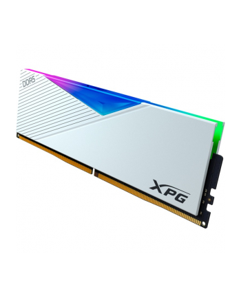 ADATA DDR5 - 32GB - 6400 - CL - 32, Single RAM (Kolor: BIAŁY, AX5U6400C3232G-CLARWH, Lancer RGB, INTEL XMP)