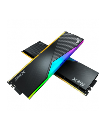 ADATA DDR5 - 64GB - 6400 - CL - 32 (2x 32 GB) dual kit, RAM (Kolor: CZARNY, AX5U6400C3232G-DCLARBK, Lancer RGB, INTEL XMP)
