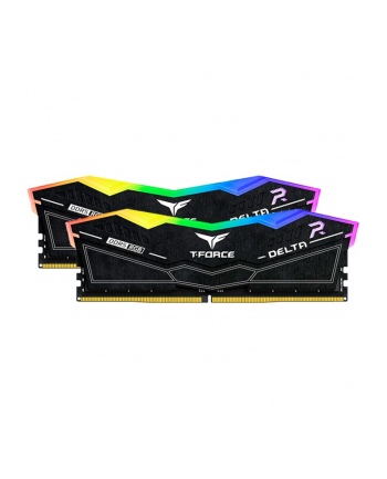Team Group DDR5 - 48GB - 7600 - CL - 36 (2x 24 GB) dual kit, RAM (Kolor: CZARNY, FF3D548G7600HC36EDC01, Delta RGB, INTEL XMP)