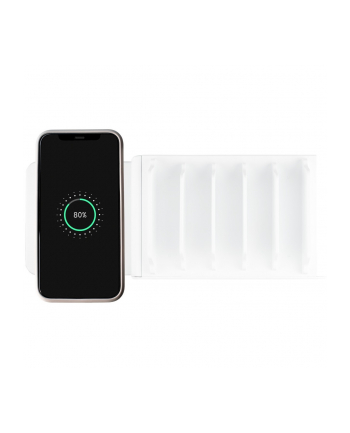 Good Connections Qi Wireless Charging Pad 15 Watt (Kolor: BIAŁY, for USB desktop fast charging station PCA-D006W (left side))