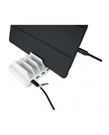 Good Connections USB fast charging station 110 watts, 10 ports (Kolor: BIAŁY, PD 3.0, QC 3.0, USB-C, USB-A)