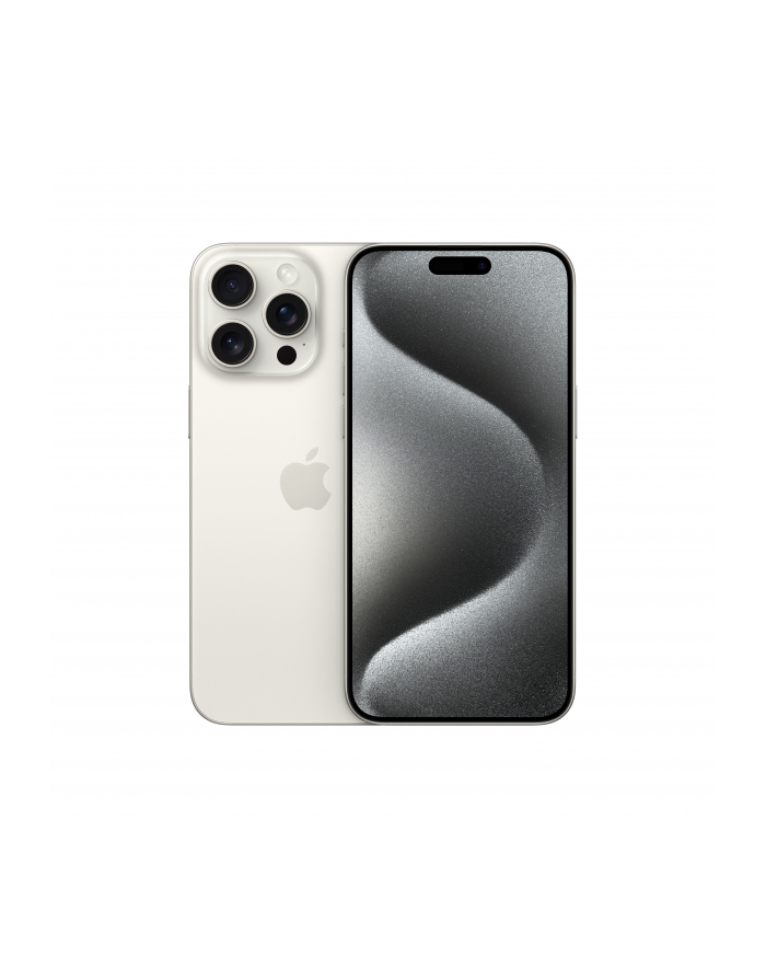 Apple iPhone 15 Pro - 6.7 - Max 1TB, Mobile Phone (Titanium White, iOS) główny
