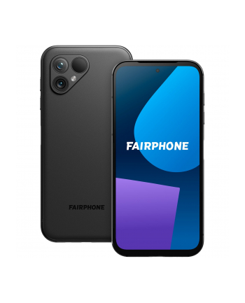 Fairphone 5 - 6.46 - 256GB (Matte Black, System Android 13, Dual SIM)