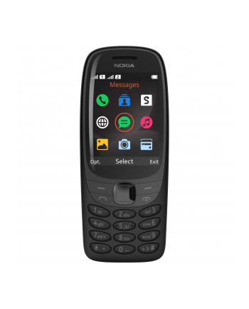 Nokia 6310 (2021), mobile phone (Kolor: CZARNY)