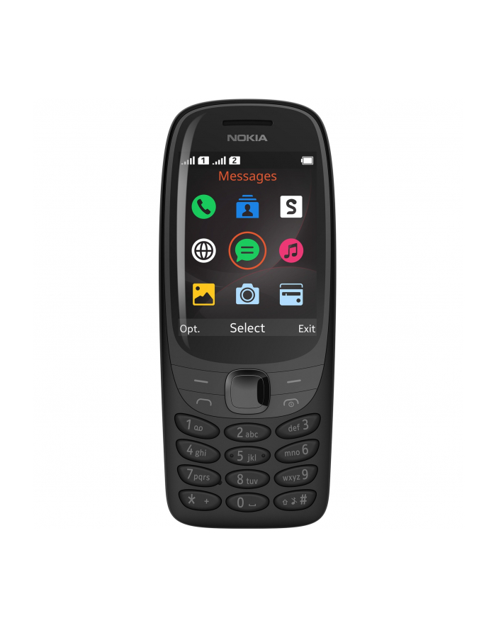 Nokia 6310 (2021), mobile phone (Kolor: CZARNY) główny