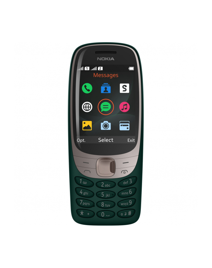 Nokia 6310 (2021), mobile phone (green) główny