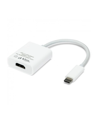 OWC USB adapter, USB-C male > HDMI 4K female (Kolor: BIAŁY, 11cm)