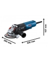 bosch powertools Bosch angle grinder GWS 17-125 PSB Professional (blue/Kolor: CZARNY, 1,700 watts) - nr 2