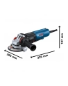 bosch powertools Bosch angle grinder GWS 17-125 PSB Professional (blue/Kolor: CZARNY, 1,700 watts) - nr 7