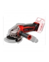 Einhell cordless angle grinder TE-AG 18/115 Q Li Solo, 18 volts (red/Kolor: CZARNY, without battery and charger) - nr 11