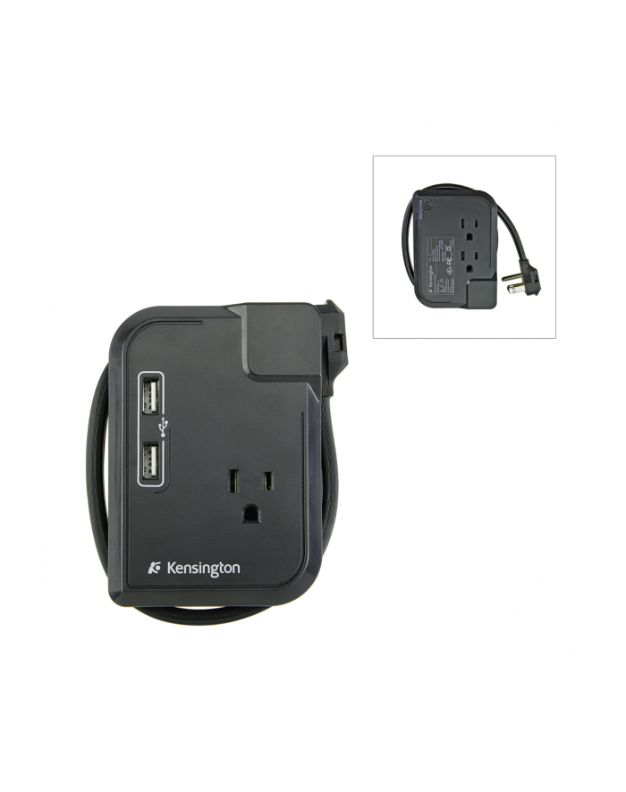 Listwa Travel Portable Outlet with USB and Surge Protection główny