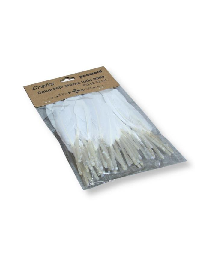 polsirhurt Dekoracje piórka PD-02 lotki białe 10-15cm główny