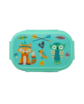 Śniadaniówka + sztućce 21x14x6cm Animals KL11345 Kids Euroswan nr 1