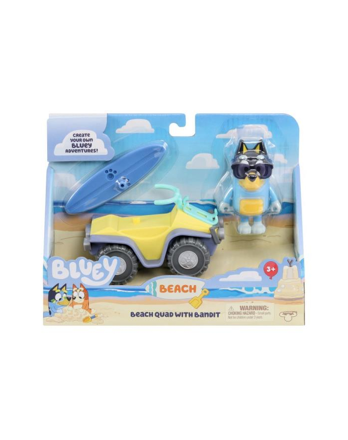 tm toys Bluey mini Zestaw pojazd plażowy 17549 główny