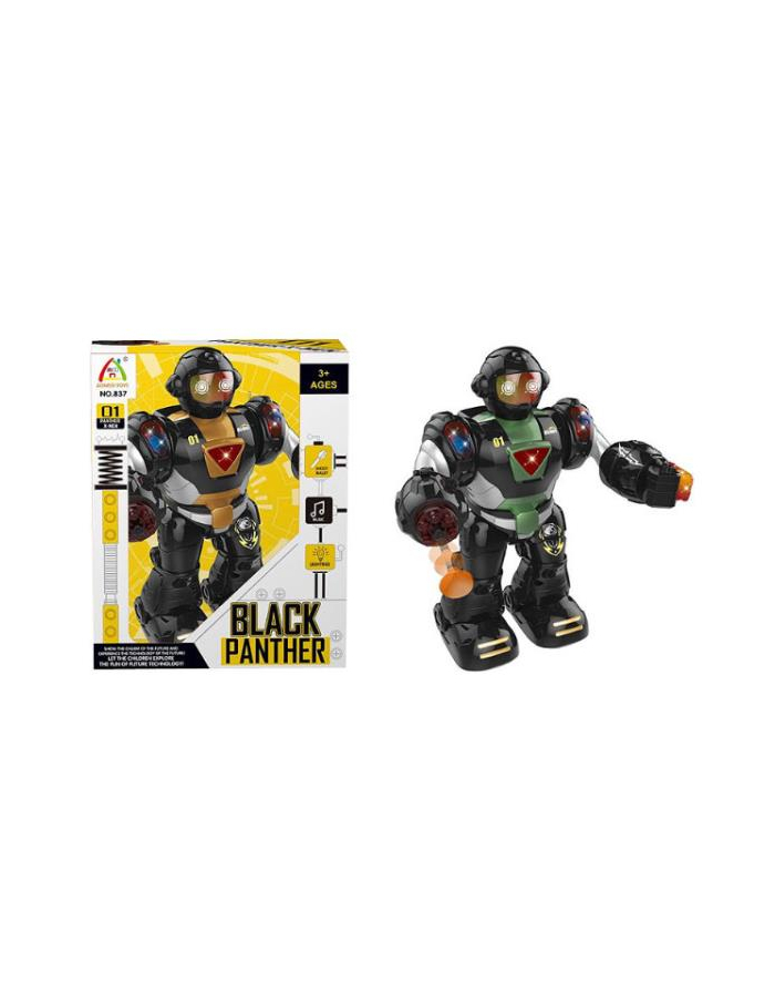 bigtoys Robot na baterie światło, dźwięk BFIG0616 mix cena za 1 szt główny