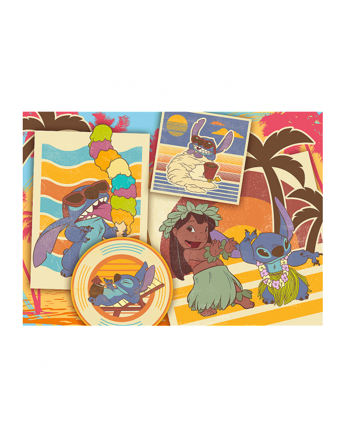Puzzle 200el Muzyczny świat Lilo%Stich / Disney Lilo'amp; Stich 13304 Trefl główny