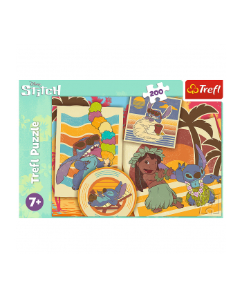 Puzzle 200el Muzyczny świat Lilo%Stich / Disney Lilo'amp; Stich 13304 Trefl