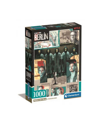 Clementoni Puzzle 1000el Compact Netflix Berlin 39848