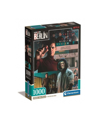 Clementoni Puzzle 1000el Compact Netflix Berlin 39850