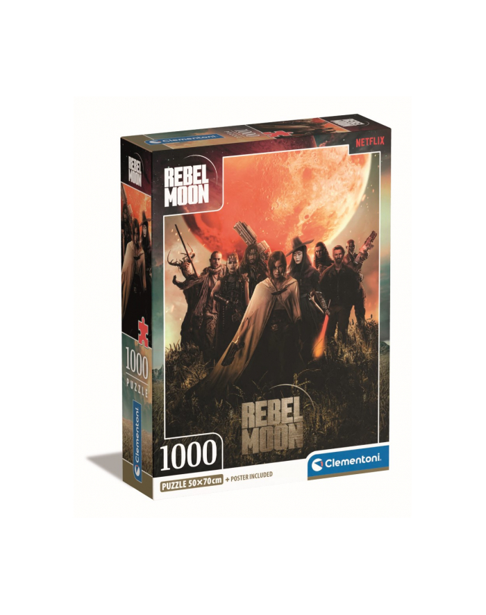 Clementoni Puzzle 1000el Compact Netflix Rebel Moon 39865 główny