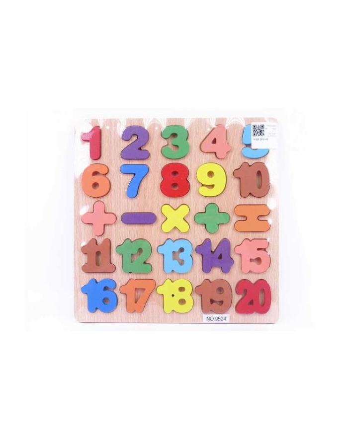 bigtoys Puzzle drewniane Cyfry BPUZ2696 główny