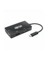 eaton Wieloportowy adapter USB-C (M/3xF) 4K HDMI, DVI, VGA, HDCP. U444-06N-HDV4KB  Czarny - nr 1