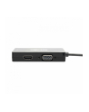 eaton Wieloportowy adapter USB-C (M/3xF) 4K HDMI, DVI, VGA, HDCP. U444-06N-HDV4KB  Czarny - nr 2