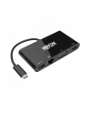 eaton Wieloportowy adapter USB-C 4K HDMI, VGA, USB-A, GbE, HDCP U444-06N-HV4GUB Czarny - nr 1