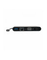 eaton Wieloportowy adapter USB-C 4K HDMI, VGA, USB-A, GbE, HDCP U444-06N-HV4GUB Czarny - nr 3