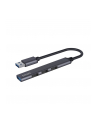 savio Hub 4 porty USB-A - 3 x USB-A 2.0, 1 x USB-A 3.0, 5 Gbps, Aluminium, AK-70 - nr 11