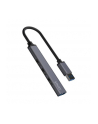 savio Hub 4 porty USB-A - 3 x USB-A 2.0, 1 x USB-A 3.0, 5 Gbps, Aluminium, AK-70 - nr 20