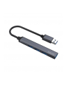 savio Hub 4 porty USB-A - 3 x USB-A 2.0, 1 x USB-A 3.0, 5 Gbps, Aluminium, AK-70 - nr 2