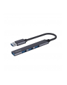savio Hub 4 porty USB-A - 3 x USB-A 2.0, 1 x USB-A 3.0, 5 Gbps, Aluminium, AK-70 - nr 4