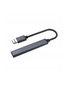 savio Hub 4 porty USB-A - 3 x USB-A 2.0, 1 x USB-A 3.0, 5 Gbps, Aluminium, AK-70 - nr 5